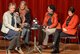 Podiumsdiskussion: Gesa von Leesen, Carmen Tittel, Monika Heim, Beate Latendorf (von links)