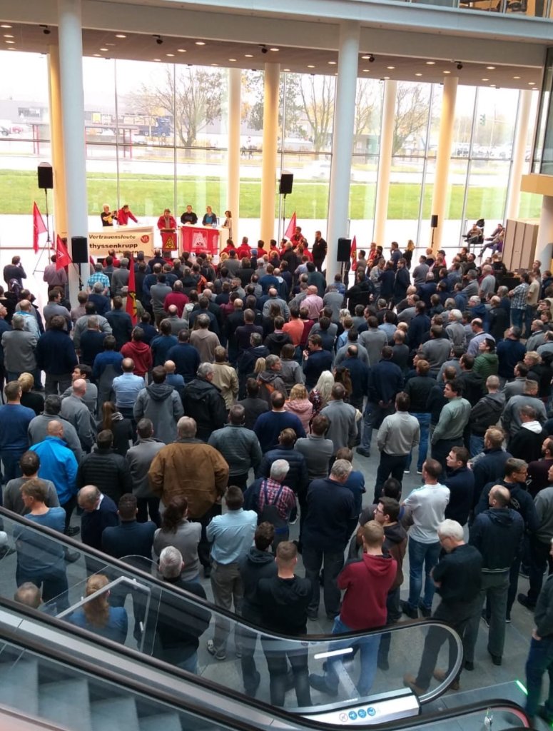 Thyssenkrupp Elevator Ig Metall Esslingen