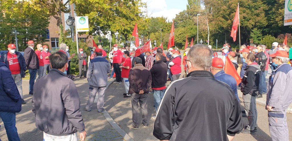 Eindrucksvoller Protest | IG Metall Esslingen