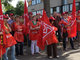 Warnstreik bei Hilite in Nuertingen