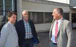 BR-Vorsitzender Hans-Jürgen Drung, Gerhard Wick und Jürgen Kerner