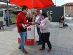 Infostand Esslingen / Copyright: IG Metall Esslingen Infostand Esslingen / Copyright: IG Metall Esslingen